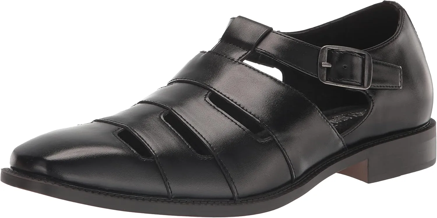 STACY ADAMS Men's Calderon City Sandal Flat