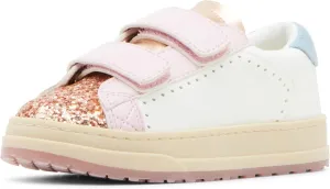 Steve Madden Girls Shoes Girls Molly Sneaker, White Multi, 10 Toddler