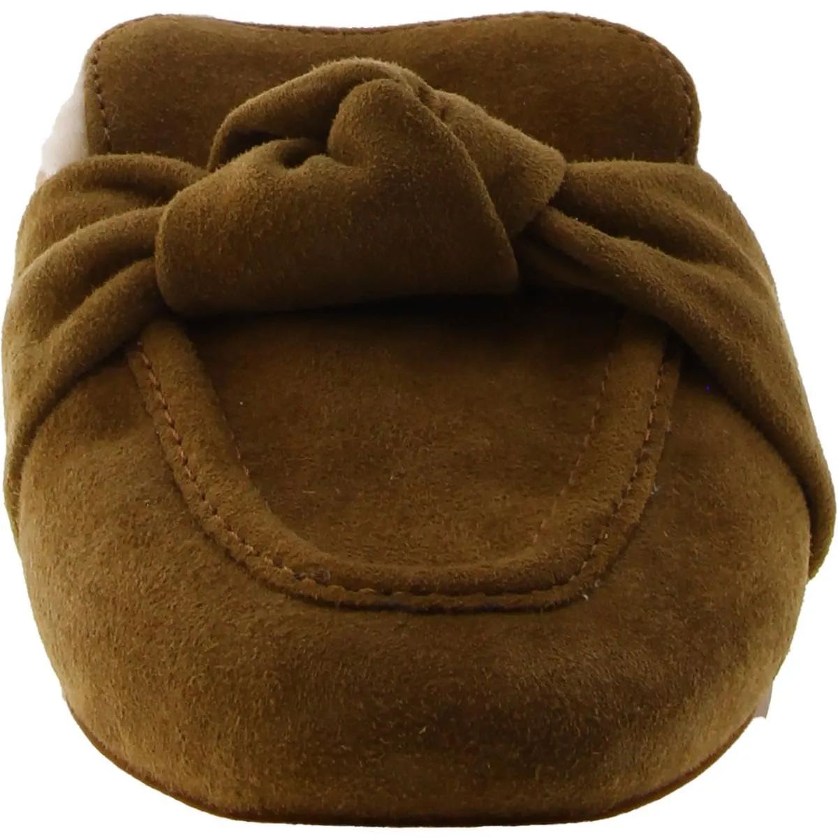 Steve Madden Women's Chart Mule, Cognac Suede Fur, 6.5
