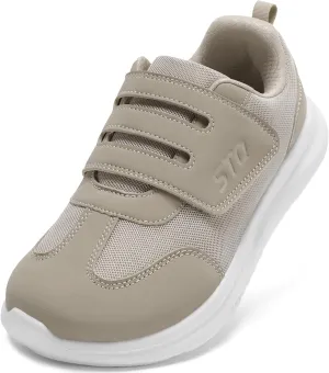 STQ Wide Toe Box Shoes Wome, Hook and Loop Orthopedic Walking Shoe for Seniors, Bunions, Plantar Fasciitis, Hammertoes, Swollen Feet