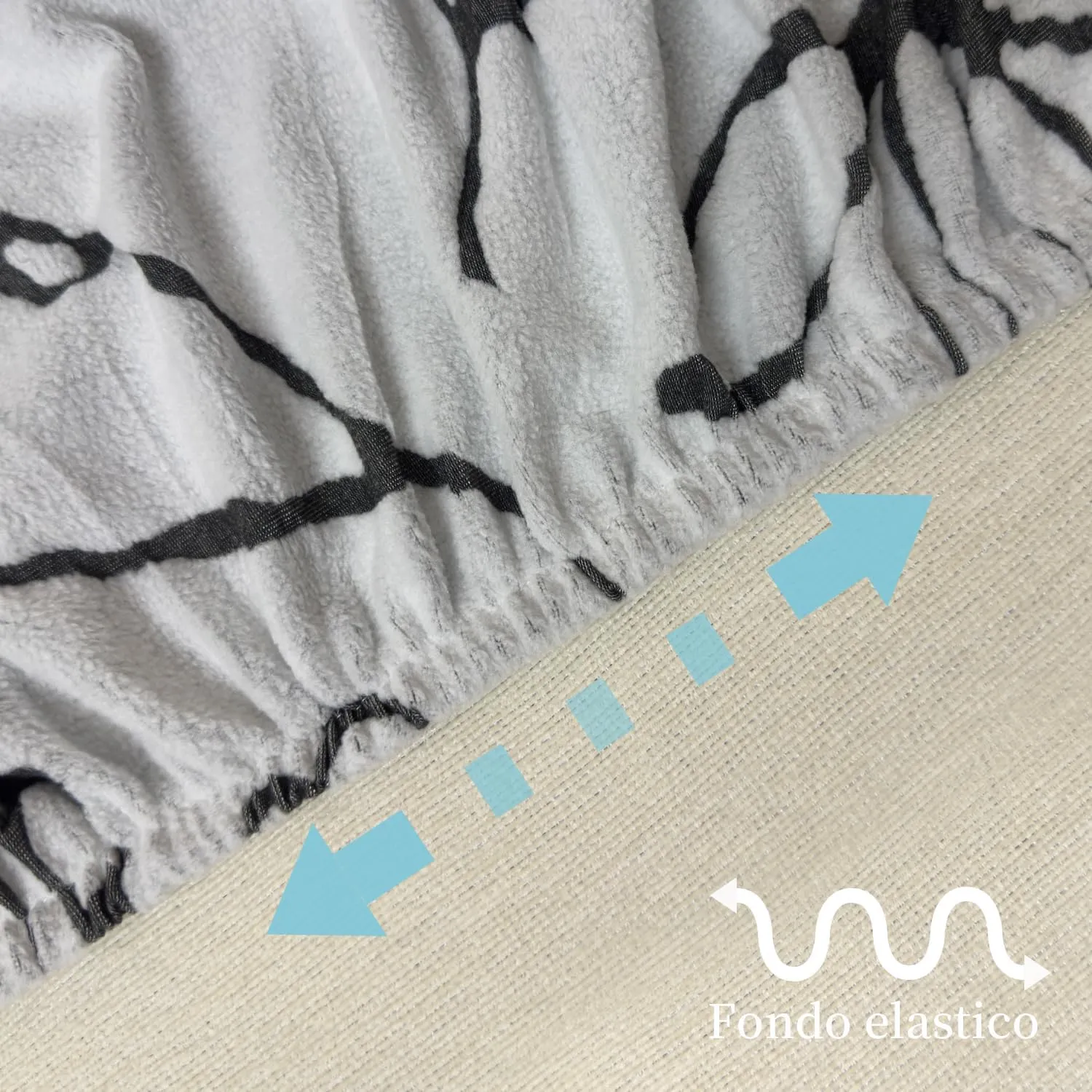 Stretch Bed Headboard Covers, Headboard Covers for Full Queen California King,Velvet All-Inclusive Elastic Headboard Protection Cover