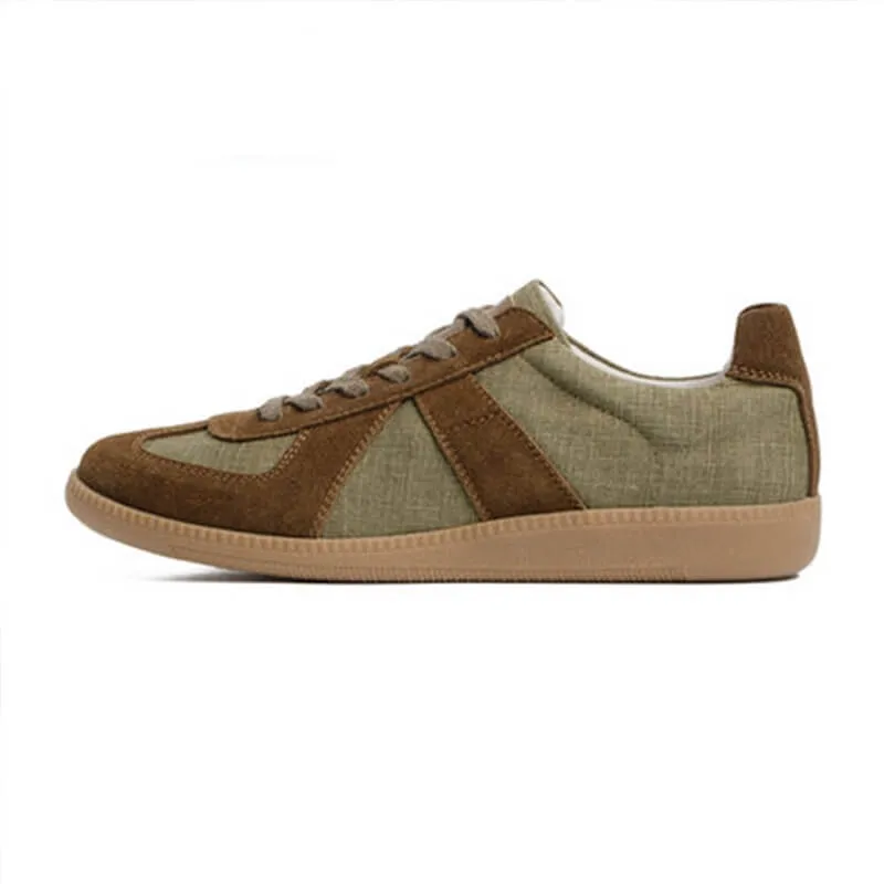 Summer Linen Breathable German Army Trainer