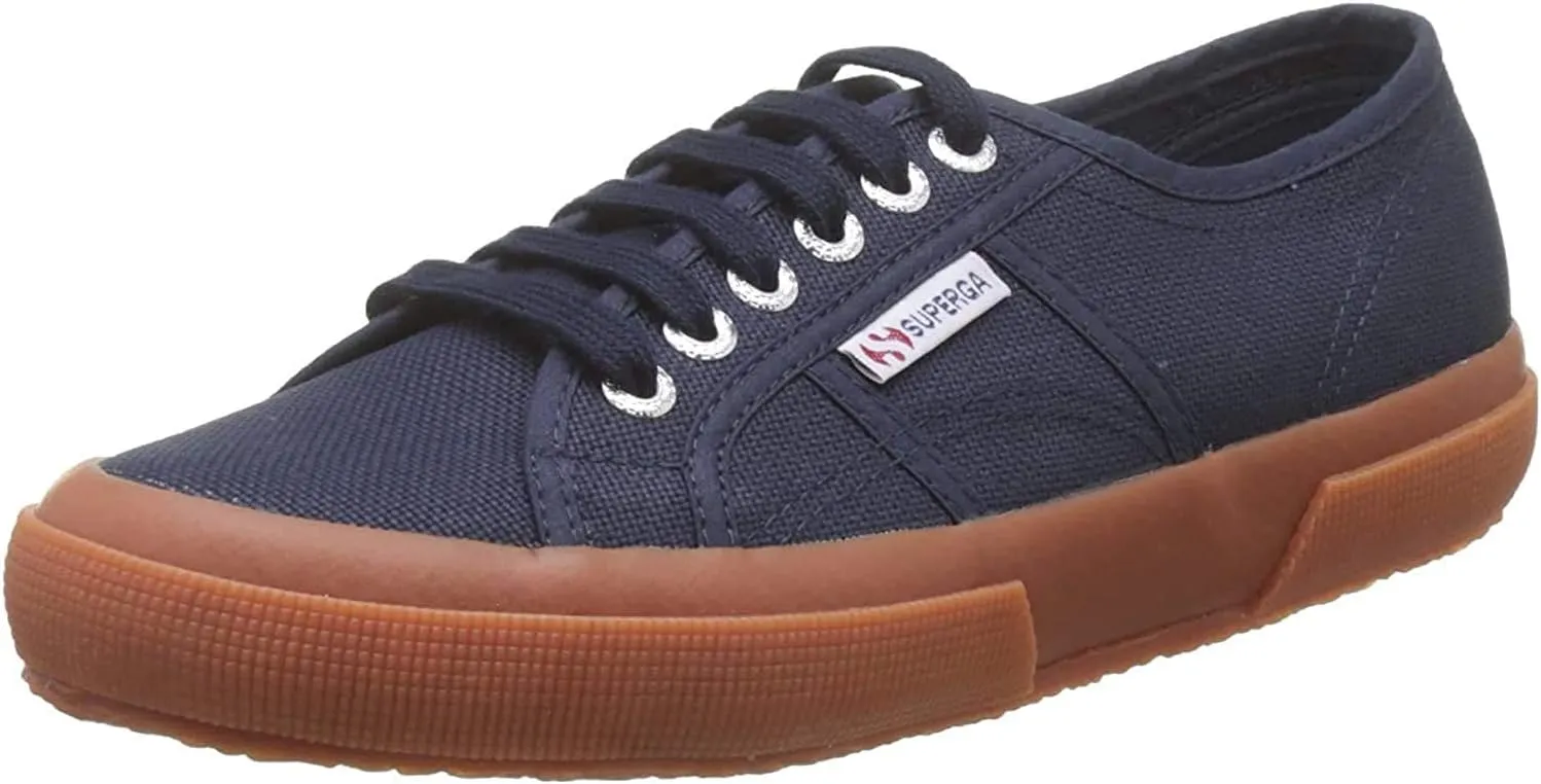 Superga Unisex's 2750-cotu Classic Pilmsolls, Navy White Gum
