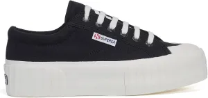 Superga Women's 2631 Stripe Platform Sneaker