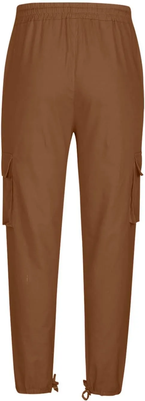 Sweatpants for Men Casual Relaxed Sweat Pants Elastic Waist Baggy Trousers Athletic Cotton Sweatpants with Pockets