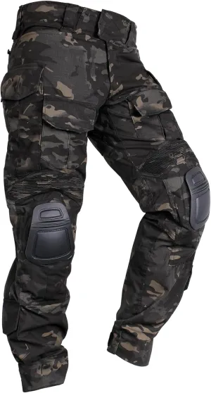 Tactical Men's G3 Combat Pants with Knee Pads Camouflage Pants Hunting Fishing Paintball Outdoor Pants