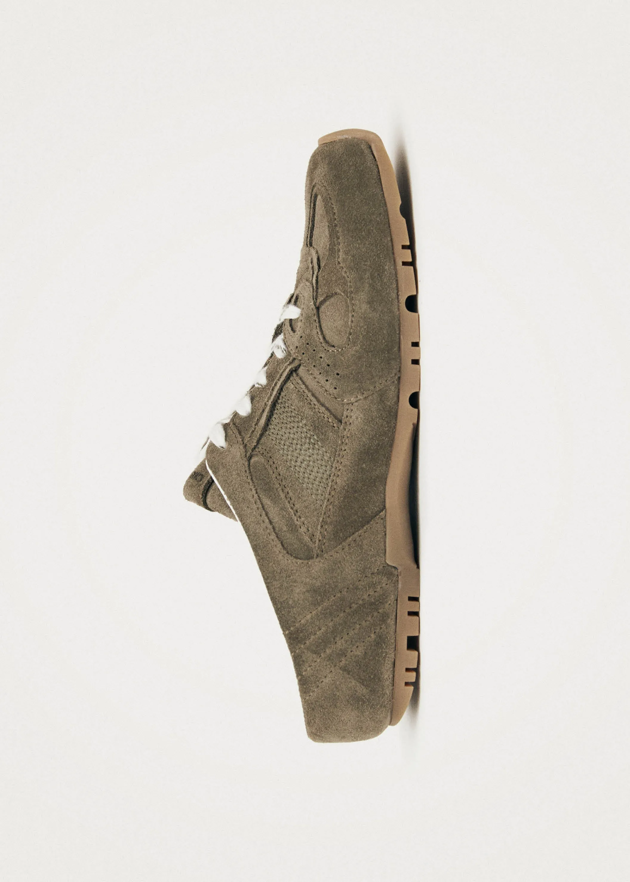 Tb.56 Mule Khaki Leather Sneakers