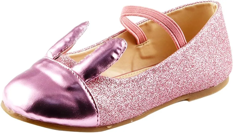 The Doll Maker Easter Bunny Flat Shoe