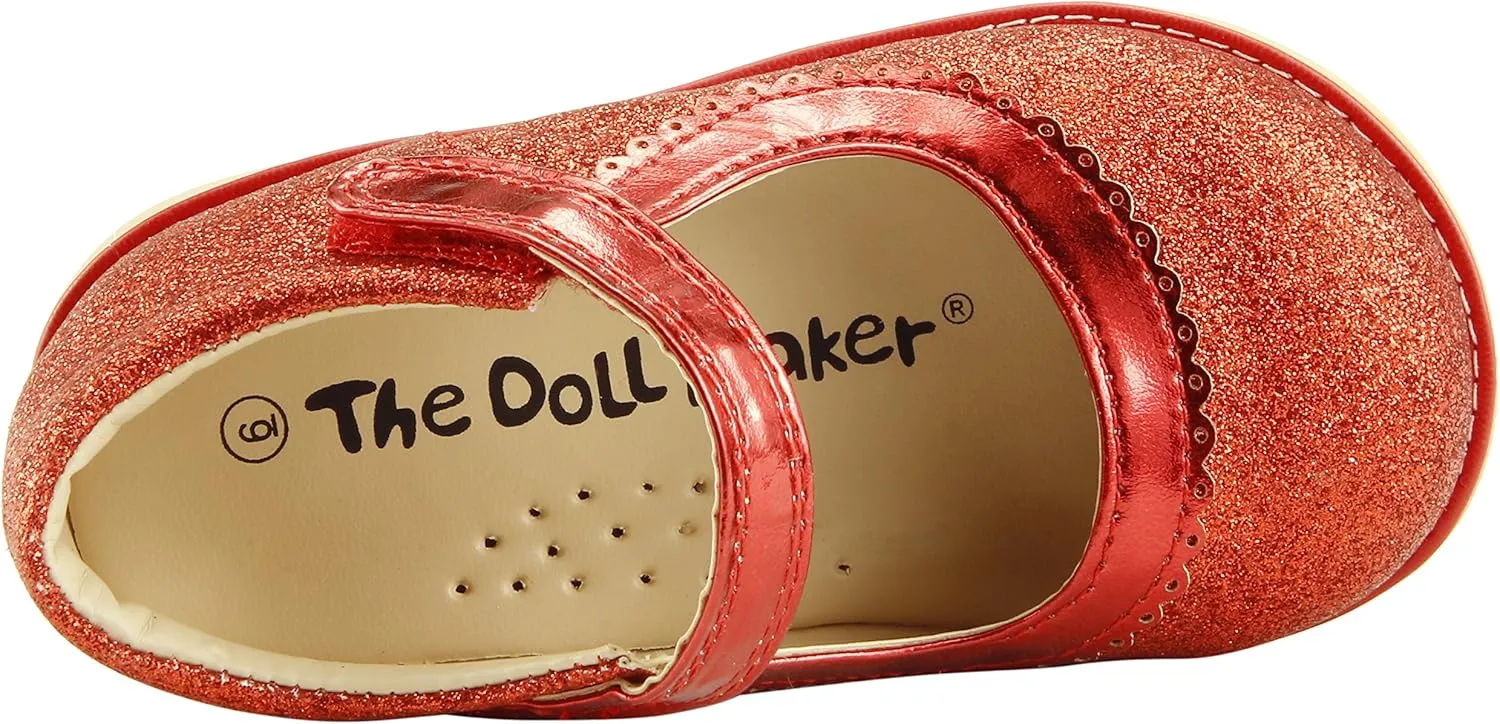 The Doll Maker Girl's Toddler Little Kids Mary Jane Flat School Dress Shoes
