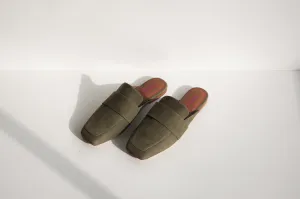 The Major Mule - Khaki Leather