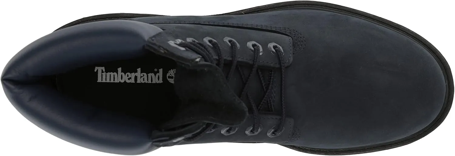Timberland Mens 6" classic Lugged Sole Leather Combat & Lace-Up Boots