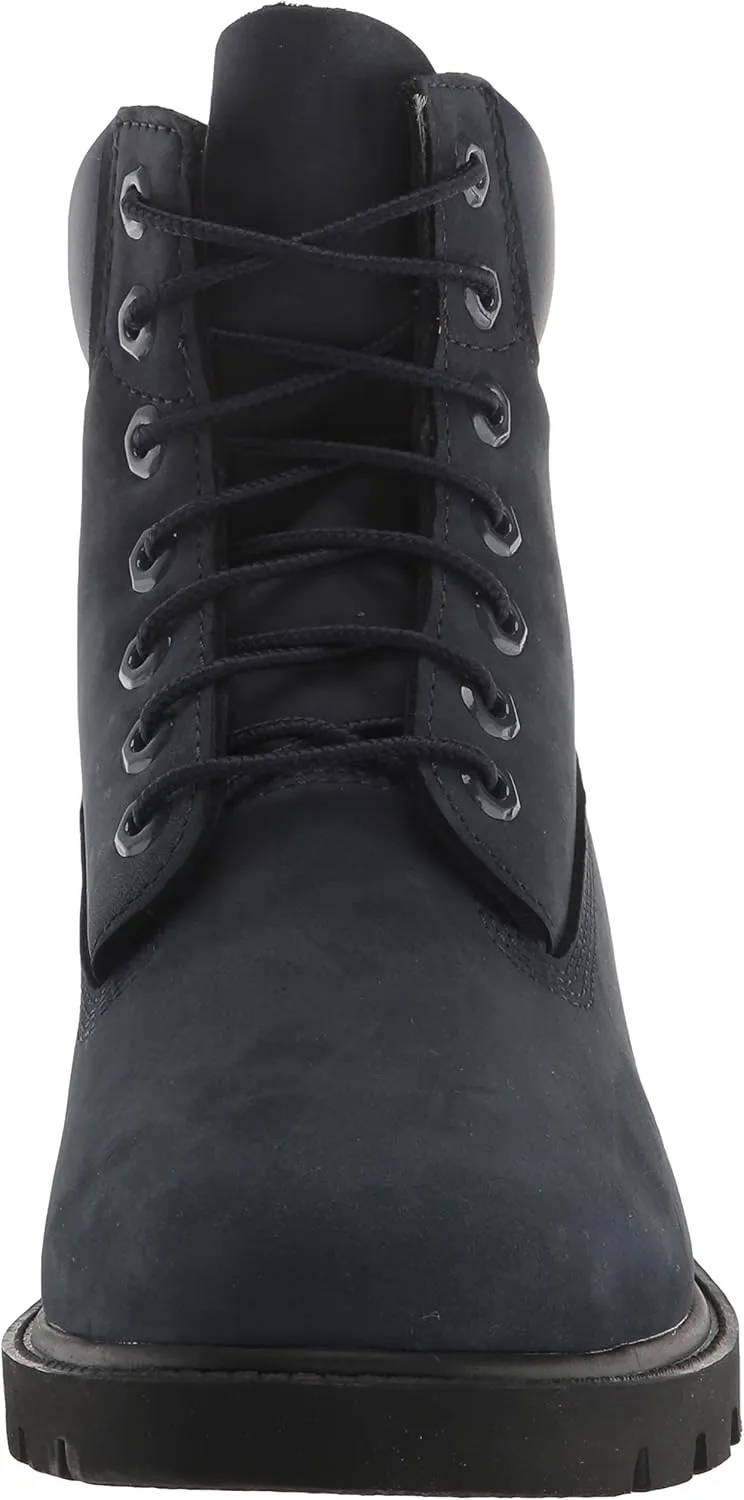 Timberland Mens 6" classic Lugged Sole Leather Combat & Lace-Up Boots