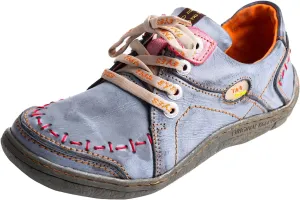 TMA EYES Women 's Hand Stitched Leather Walking Shoes