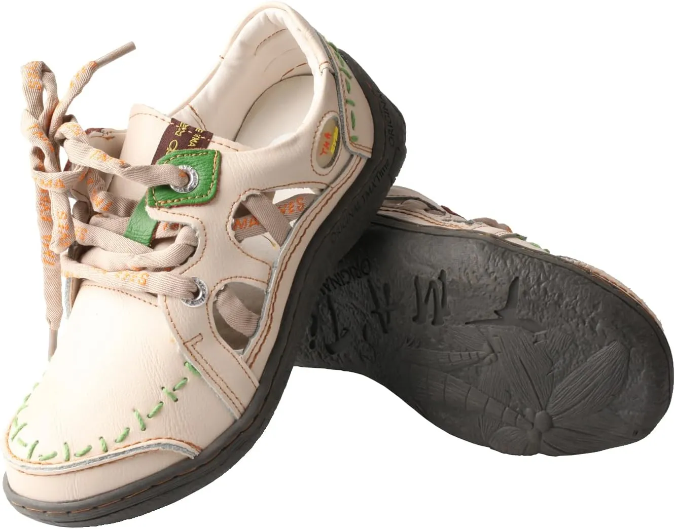 TMA EYES Women's lace-up Casual Comfortable Flat Fashion Walking Non-Slip Shoes