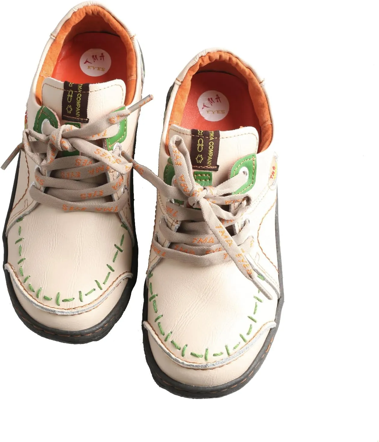 TMA EYES Women's Vintage Sport Lace-Up Casual Shoes for Spring & Fall