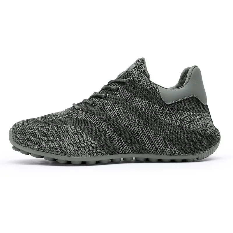 TNV Casual Leather Shoes Genuine Leather Thick Bottom Sneakers Laces Up Breathable DS3205