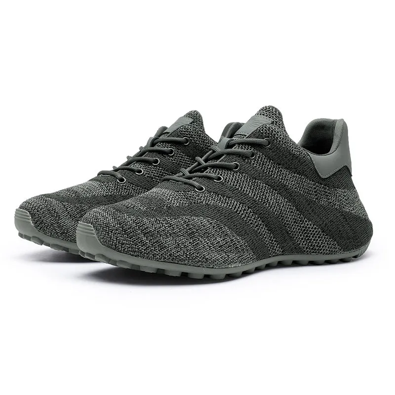 TNV Casual Leather Shoes Genuine Leather Thick Bottom Sneakers Laces Up Breathable DS3205