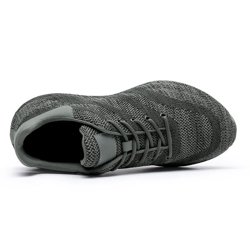 TNV Casual Leather Shoes Genuine Leather Thick Bottom Sneakers Laces Up Breathable DS3205