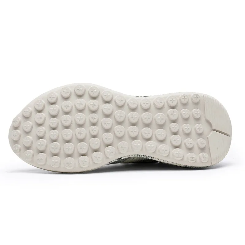 TNV Casual Leather Shoes Genuine Leather Thick Bottom Sneakers Laces Up Breathable DS3205