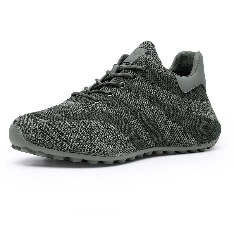 TNV Casual Leather Shoes Genuine Leather Thick Bottom Sneakers Laces Up Breathable DS3205