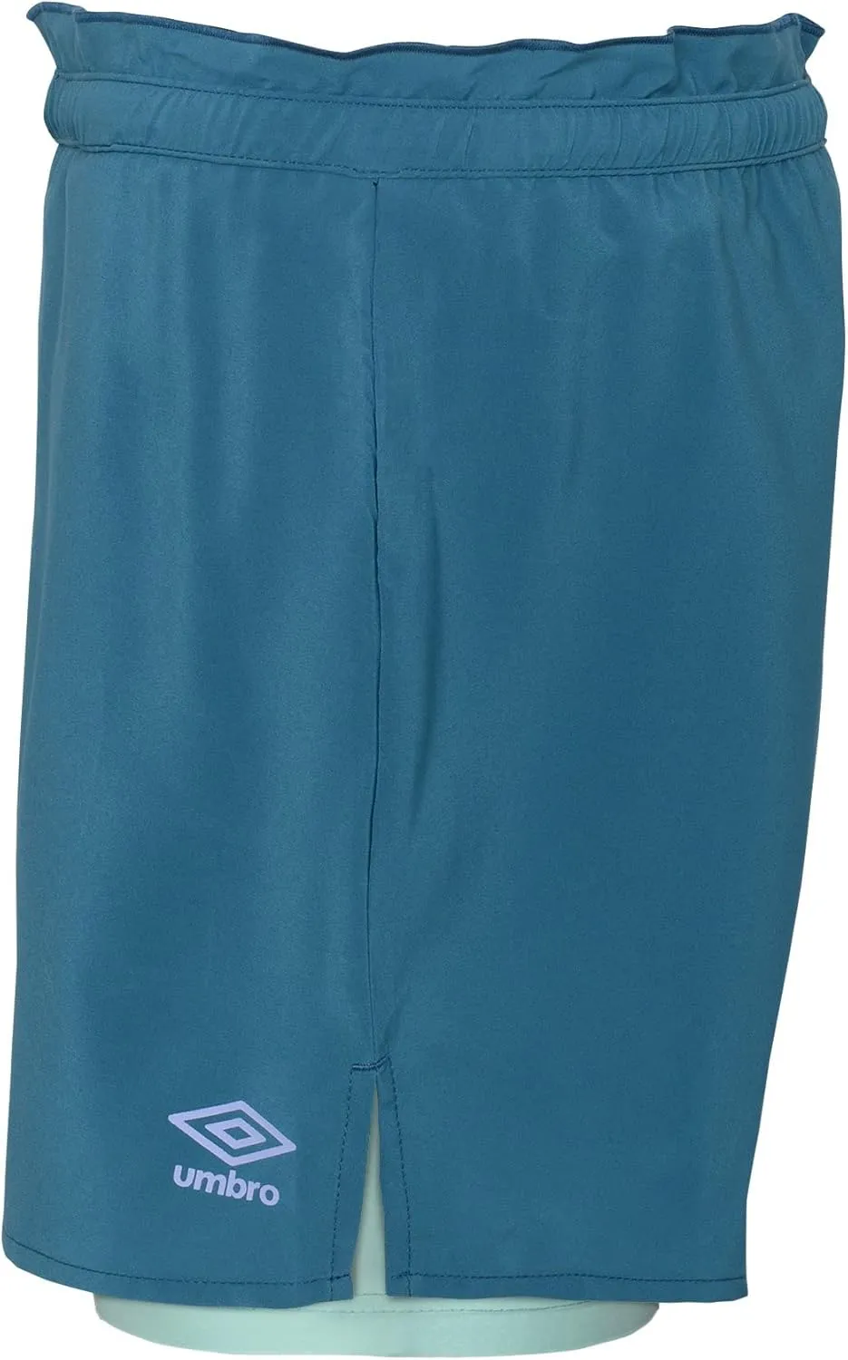 Umbro Girls 2 in 1 Running Short