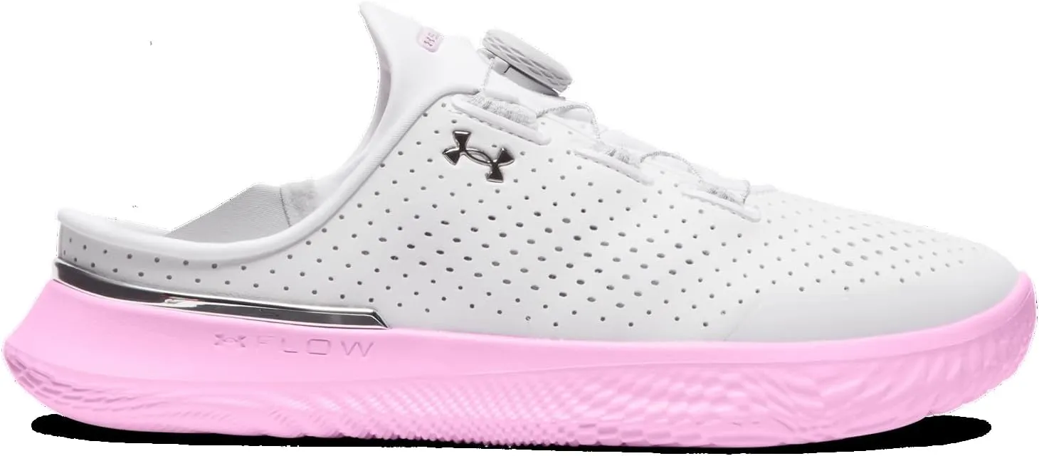 Under Armour Slipspeed Trainer - Men's (White/Stellar Pink/Metallic Silver)