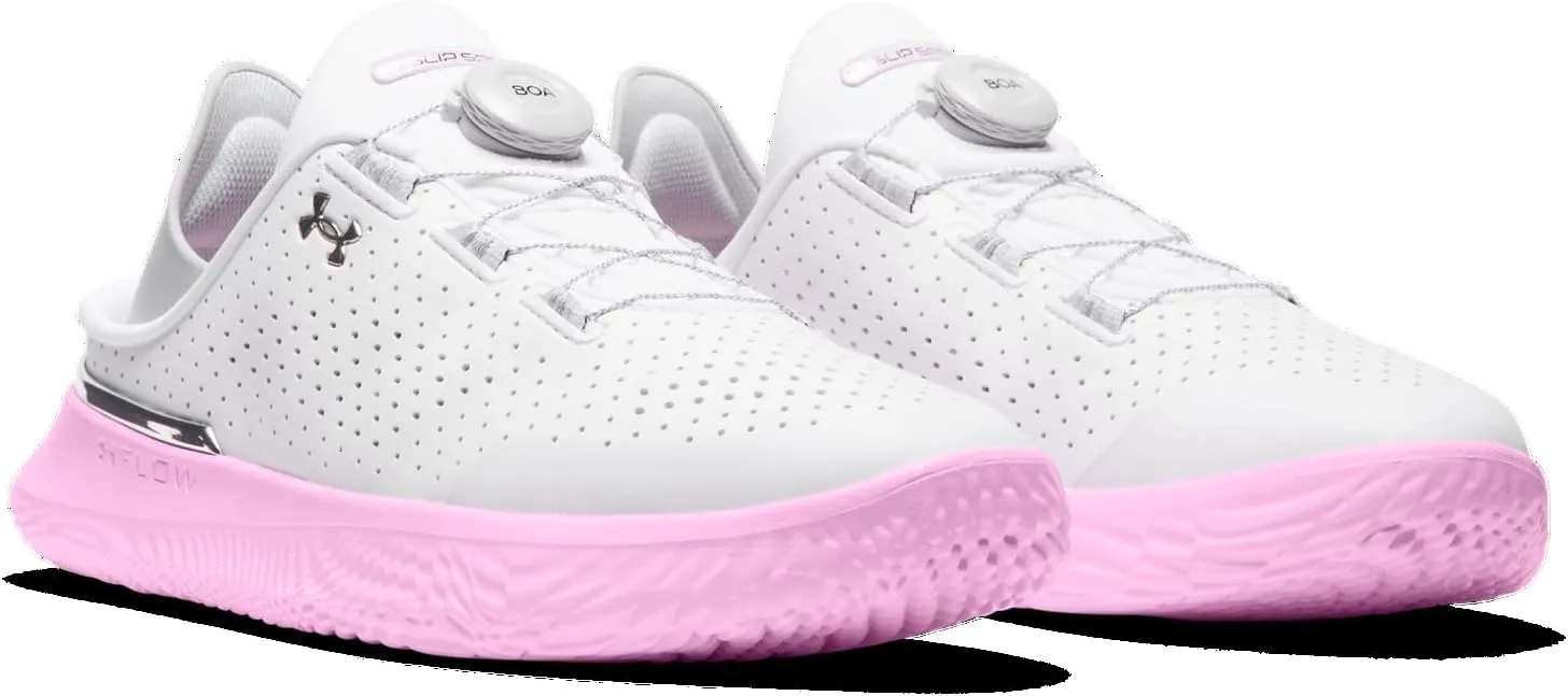 Under Armour Slipspeed Trainer - Men's (White/Stellar Pink/Metallic Silver)