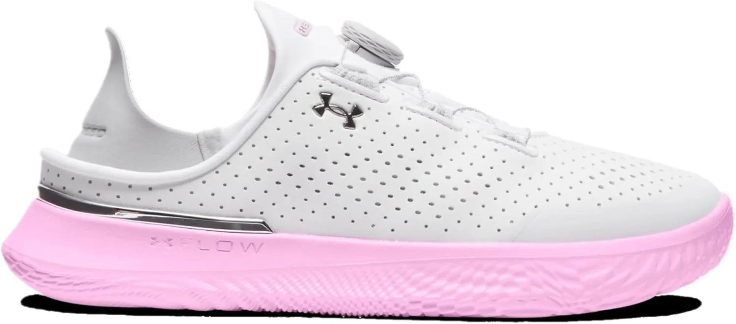 Under Armour Slipspeed Trainer - Men's (White/Stellar Pink/Metallic Silver)
