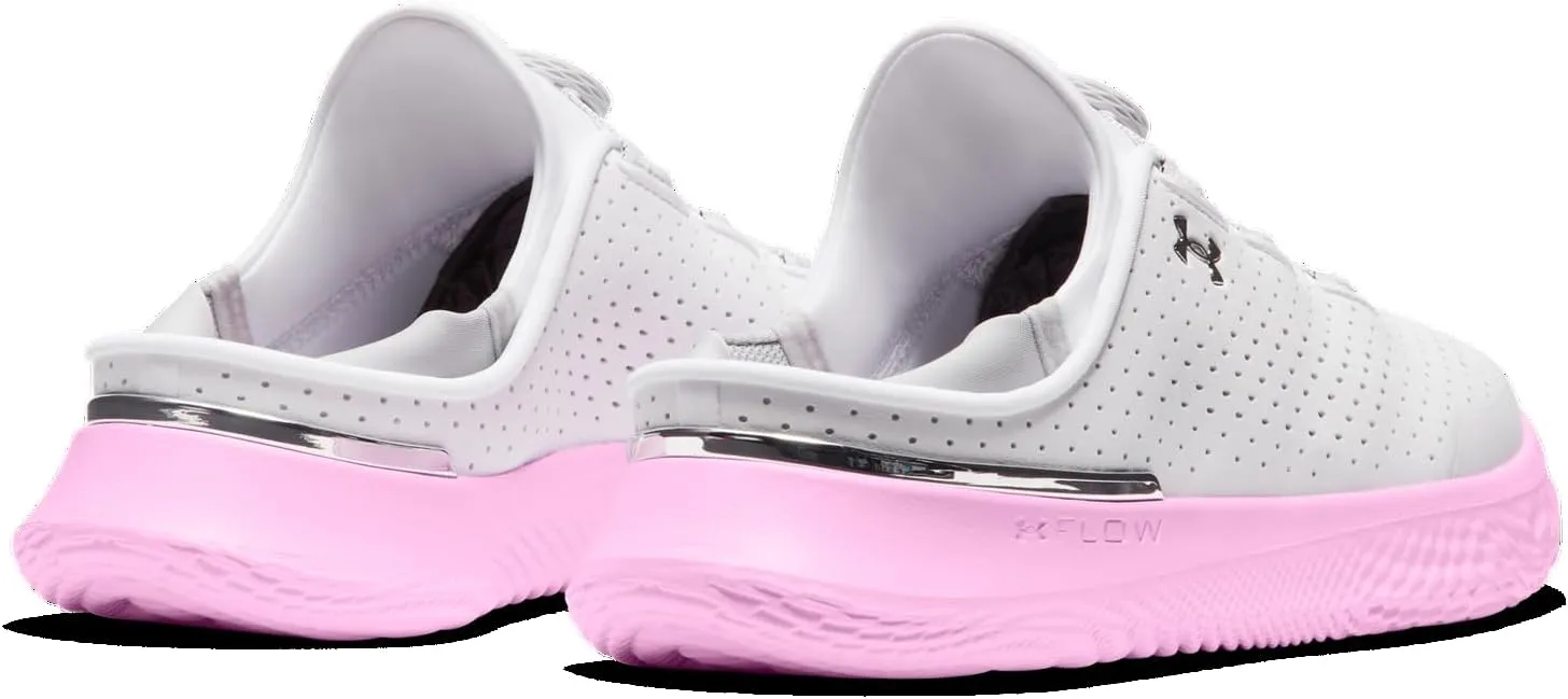 Under Armour Slipspeed Trainer - Men's (White/Stellar Pink/Metallic Silver)