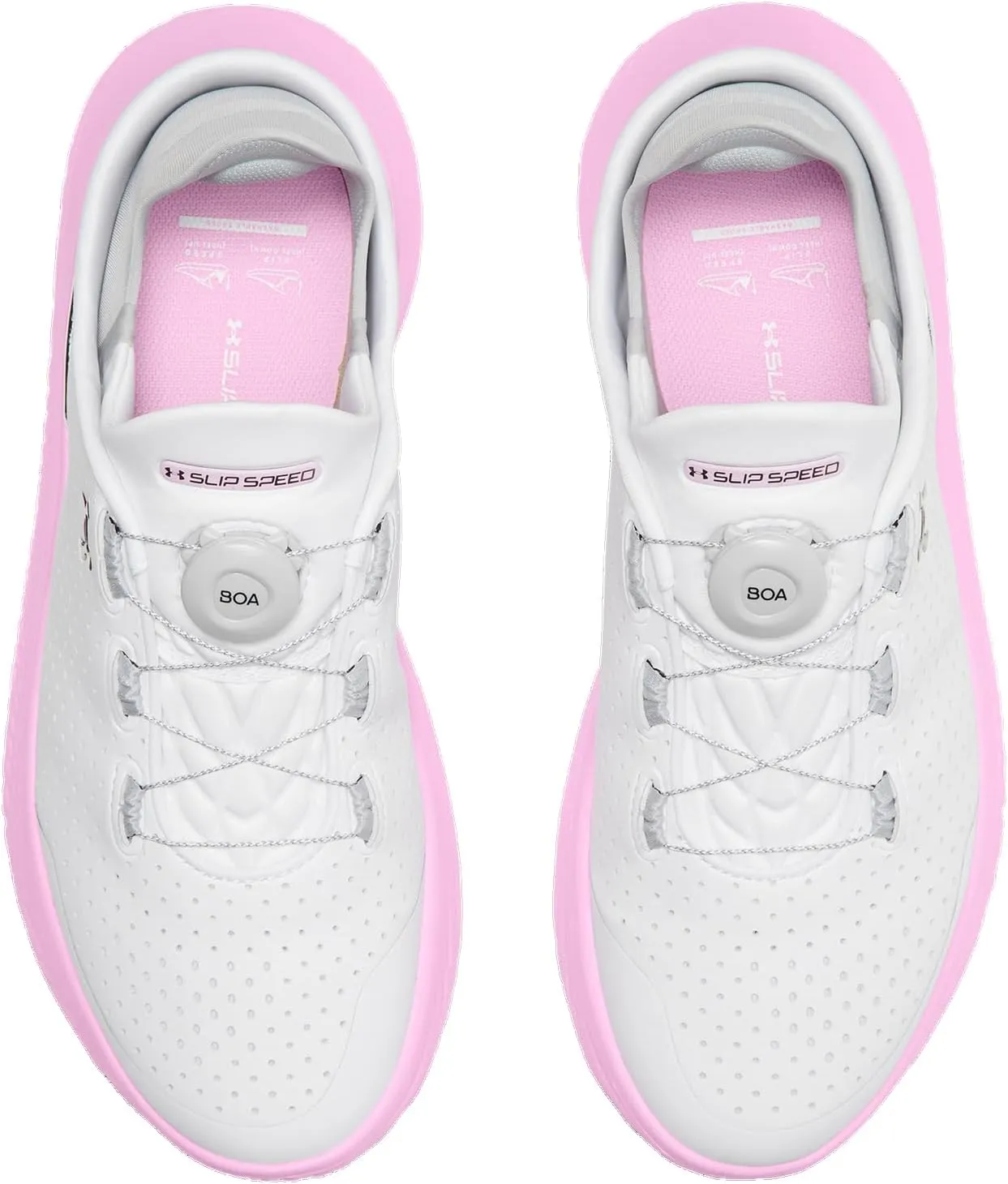 Under Armour Slipspeed Trainer - Men's (White/Stellar Pink/Metallic Silver)