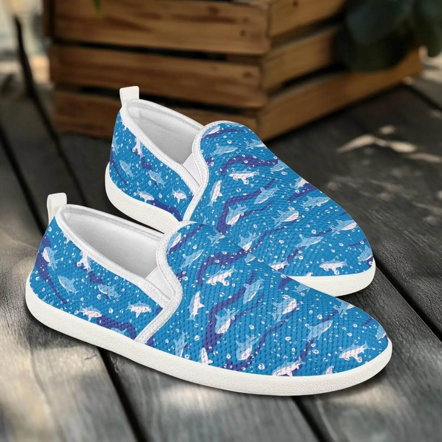 UNICEU Women Casual Slip On Sneaker Mesh Light Weight Sneaker Womens Road Running Shoes Breathable Jogging Footwear