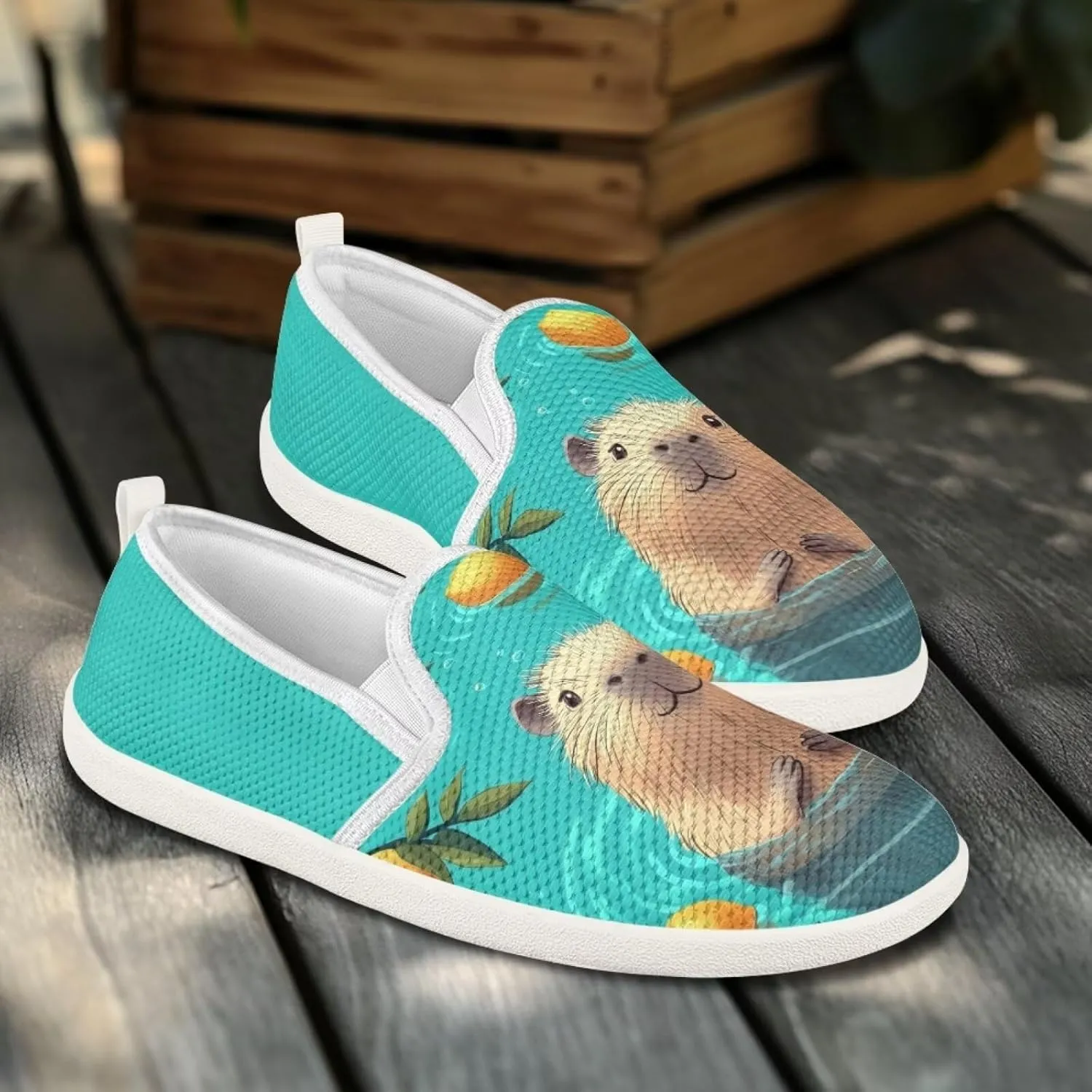UNICEU Women Casual Slip On Sneaker Mesh Light Weight Sneaker Womens Road Running Shoes Breathable Jogging Footwear