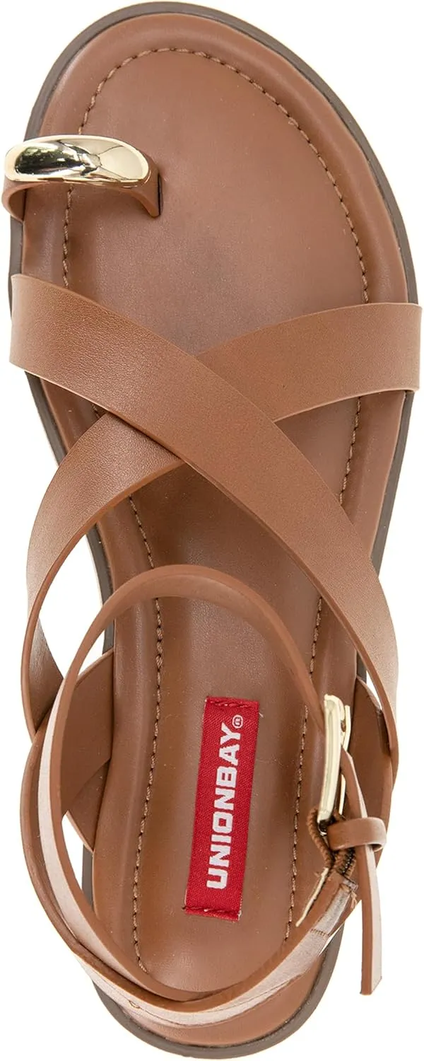 UNIONBAY Women's Fashion Flat Sandal