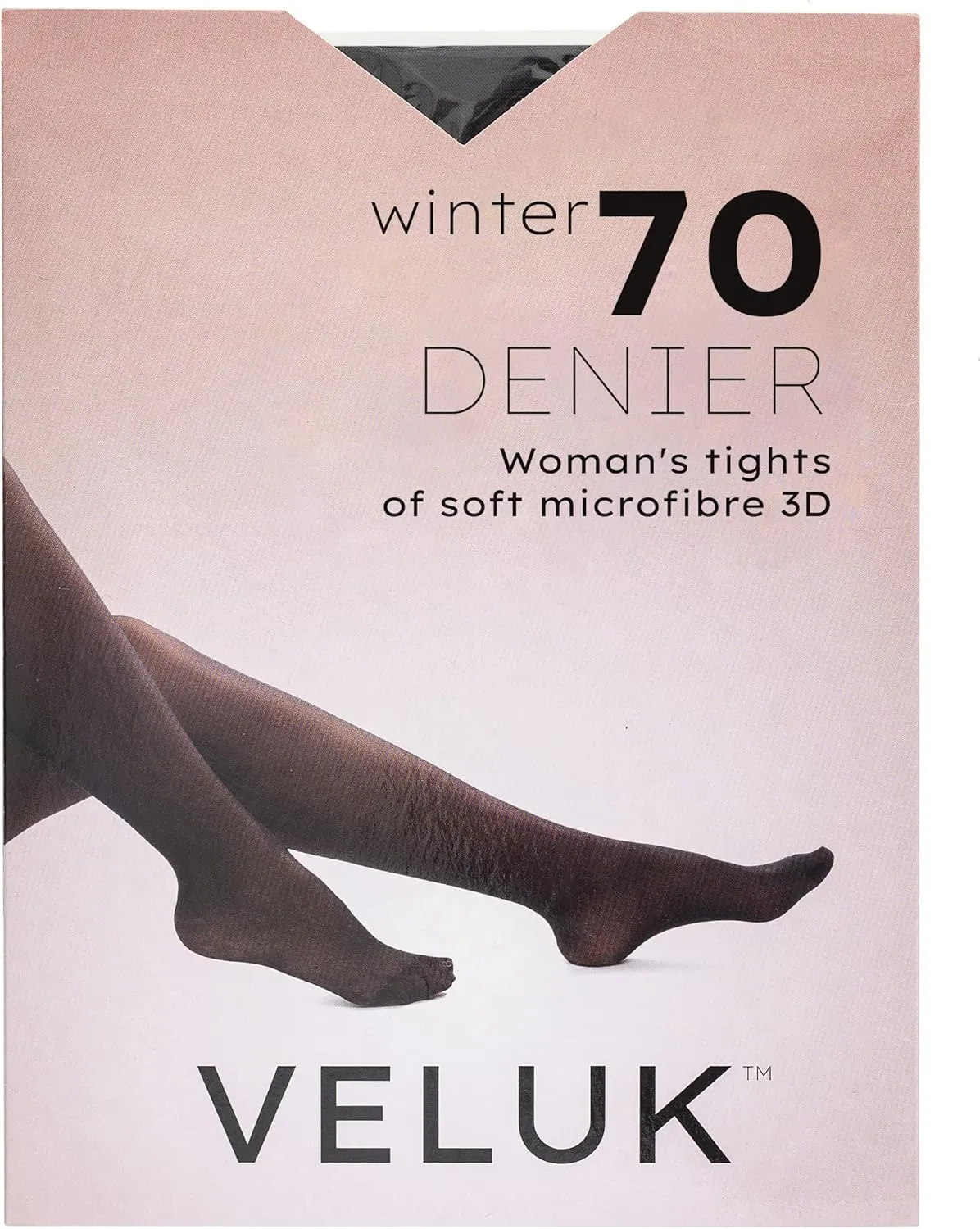 Veluk Opaque Tights For Women 70 Denier With Microfiber, Without Shorts, Matte Surface, Flat Seams, Cotton Gusset