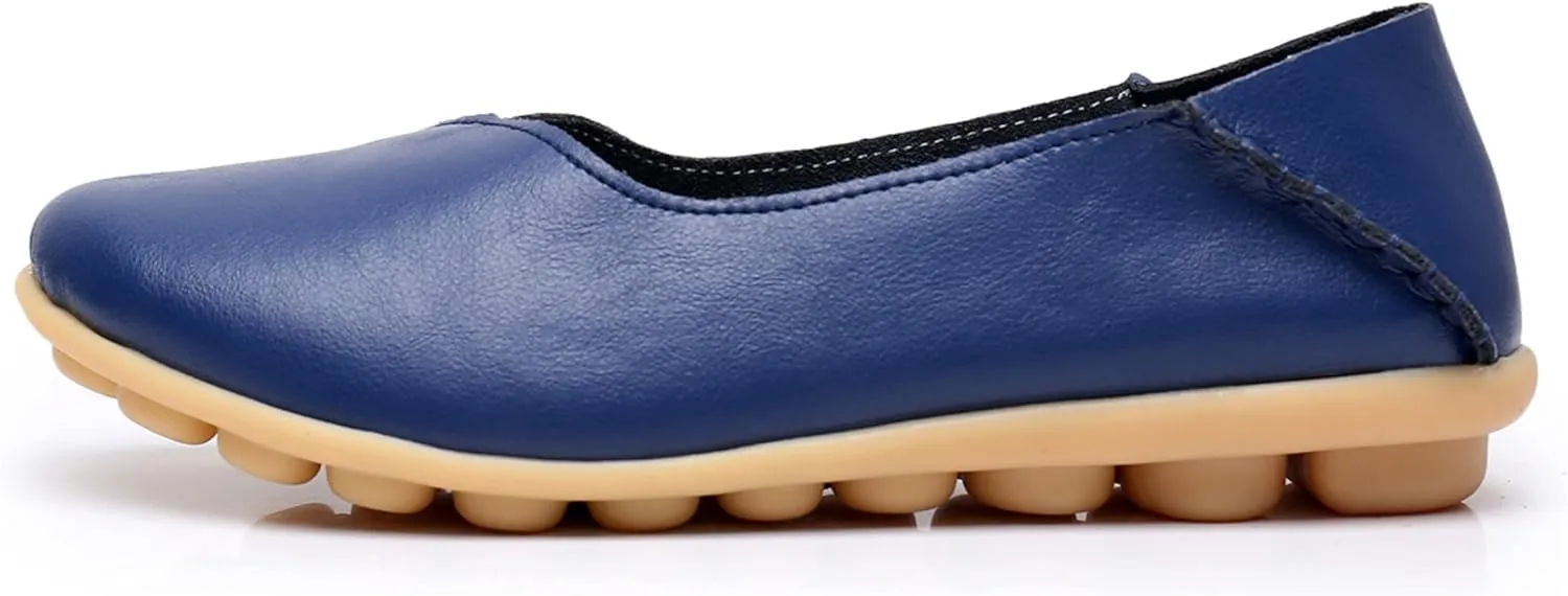 VenusCelia Women's Bare Walking Flat Loafer