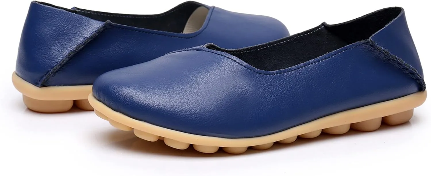 VenusCelia Women's Bare Walking Flat Loafer