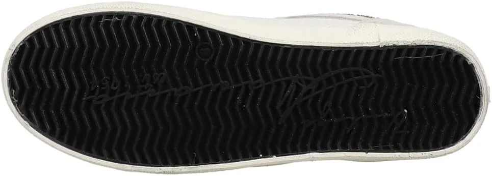 Vintage Havana Womens Bounce Perforated Metallic Lace Up Sneakers Shoes Casual - White