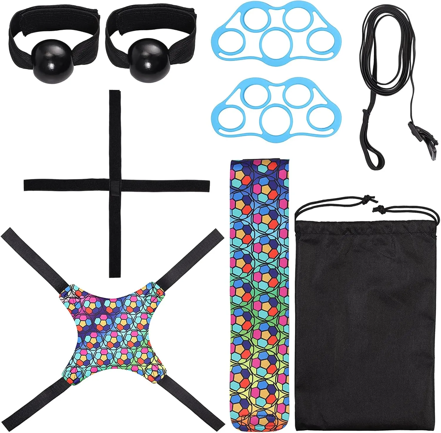 VINTEAM Volleyball Training Equipment Aid, Volleyball Serve Trainer Solo Practice Trainer Kit for Serving, Setting, Spiking & Arm Swing