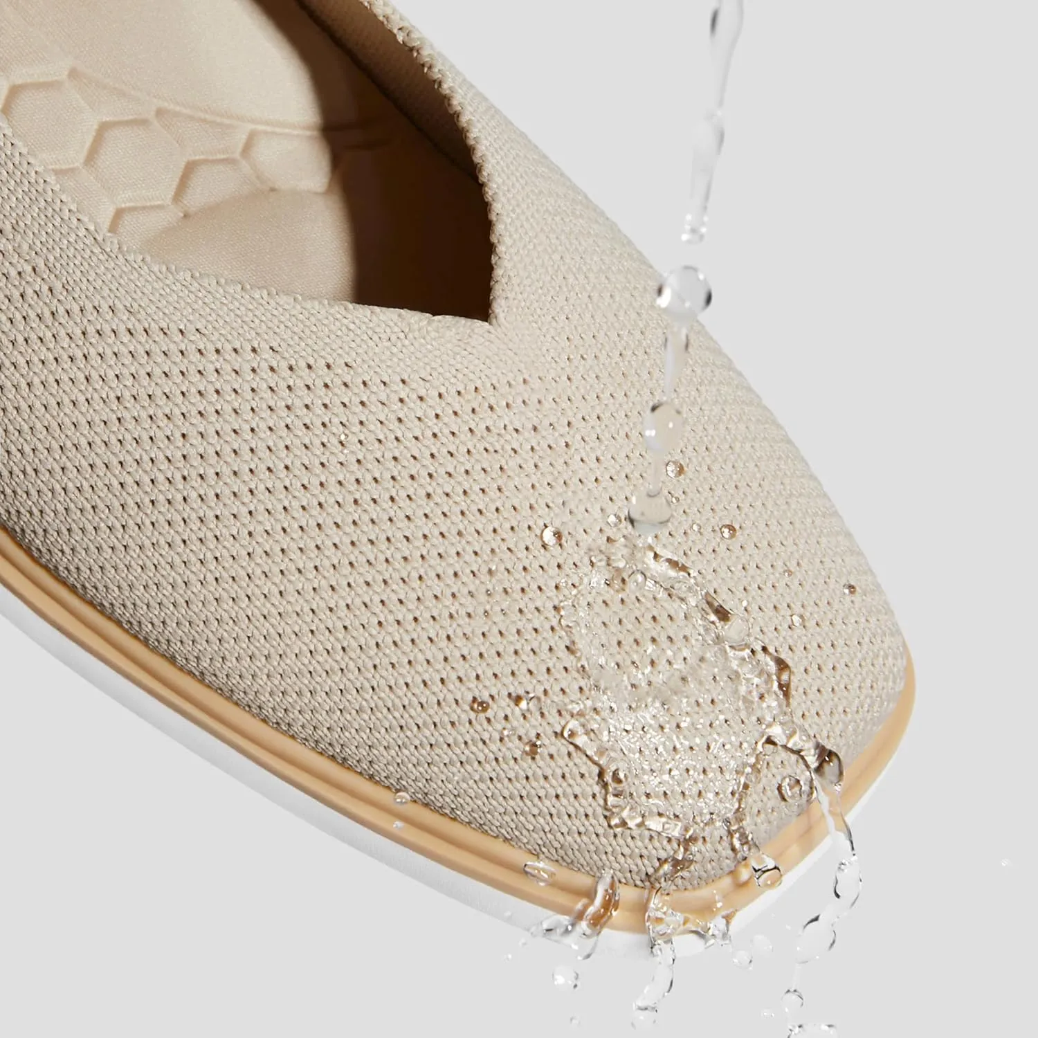 VIVAIA Mabel Square-Toe All-Day Standing Flats Washable Casual Shoes