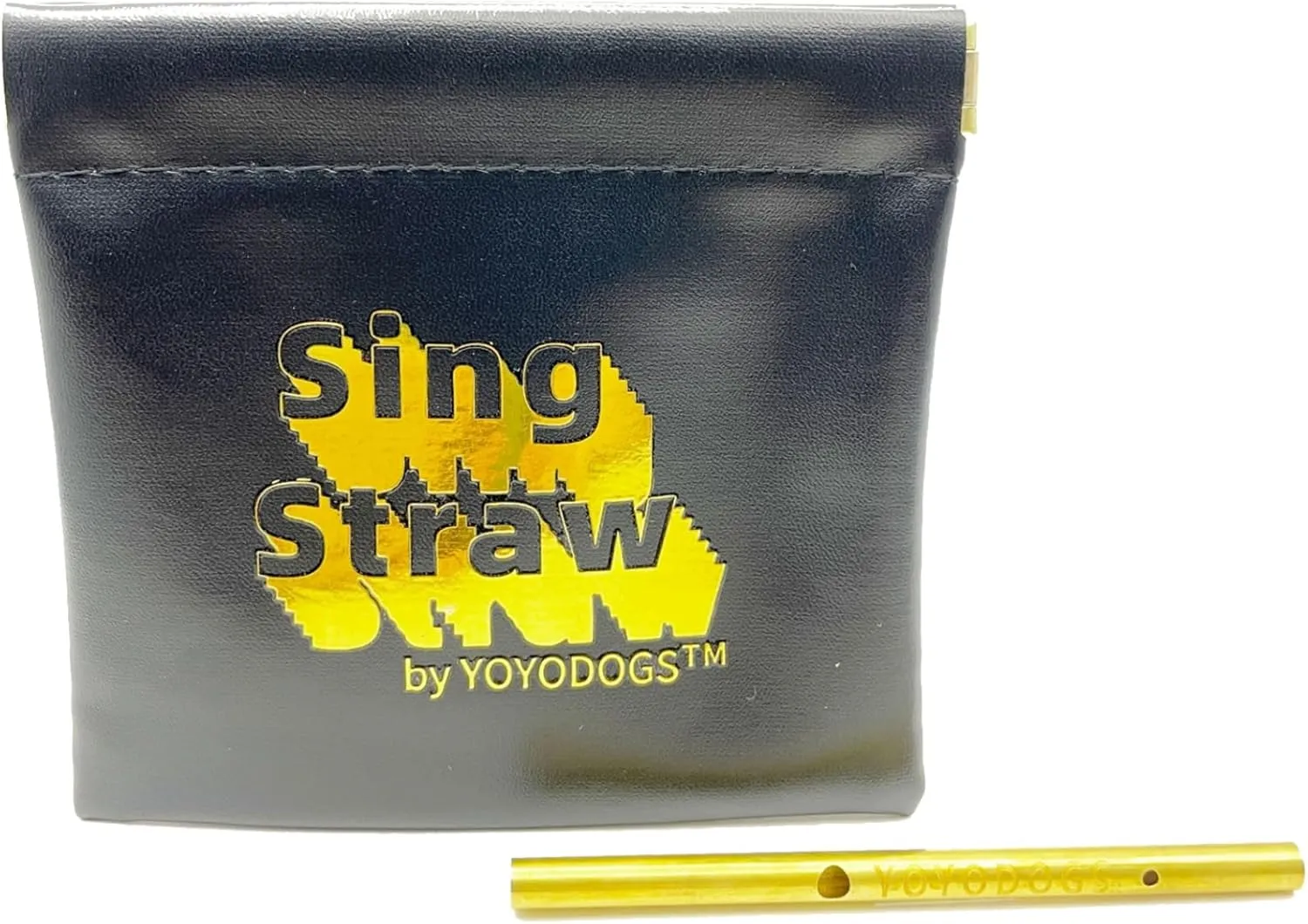 Vocal Training and Healing Aid Tool,Sing Straw Voice Vocal Trainer Metal Therapy Tool (Vocal Training-C)