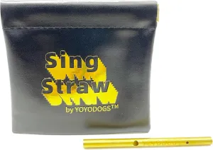 Vocal Training and Healing Aid Tool,Sing Straw Voice Vocal Trainer Metal Therapy Tool (Vocal Training-C)