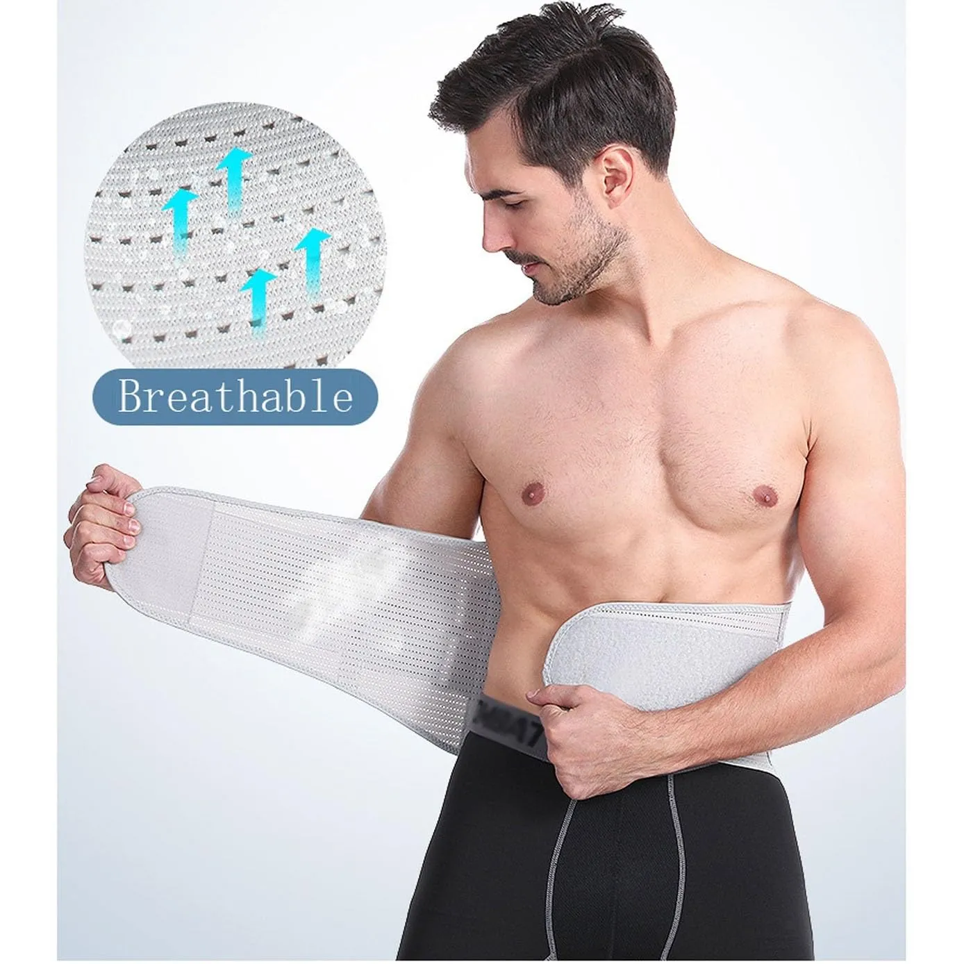 Waist Back Brace Support Belt Lower Lumbar Decompression Belt for Men Women Spine Pain Relief Corrector Post Surgery Work Sports Fitness Waist Trainer