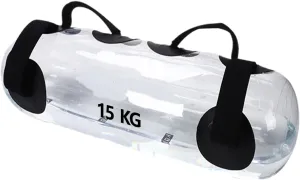 Water-Filled Fitness Bag - Sports Performance Trainer | Full Body Strength Trainer, Water Weights Workout Aqua Bag | Sandbag Alternative Women Men Stability Fitness Equipment for Gym, Living Room