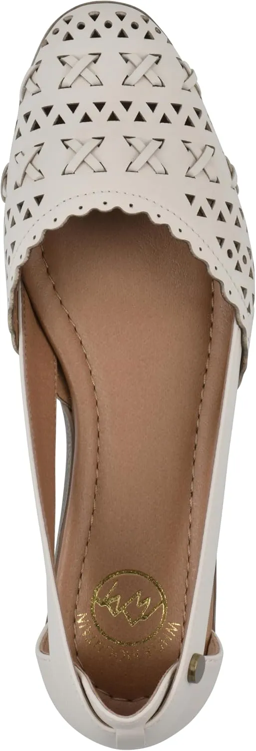WHITE MOUNTAIN Women's Nobler Open Ballet Flat
