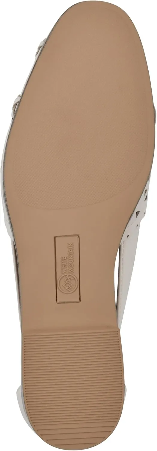 WHITE MOUNTAIN Women's Nobler Open Ballet Flat