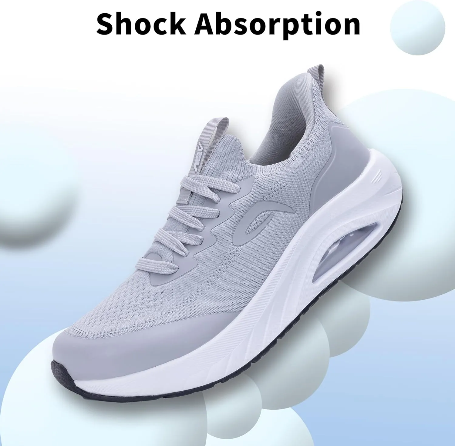 Wide Toe Box Arch Support Walking Shoes for Men | Orthotic Plantar Fasciitis Tennis Sneakers | Slip On Athletic Running Shoes