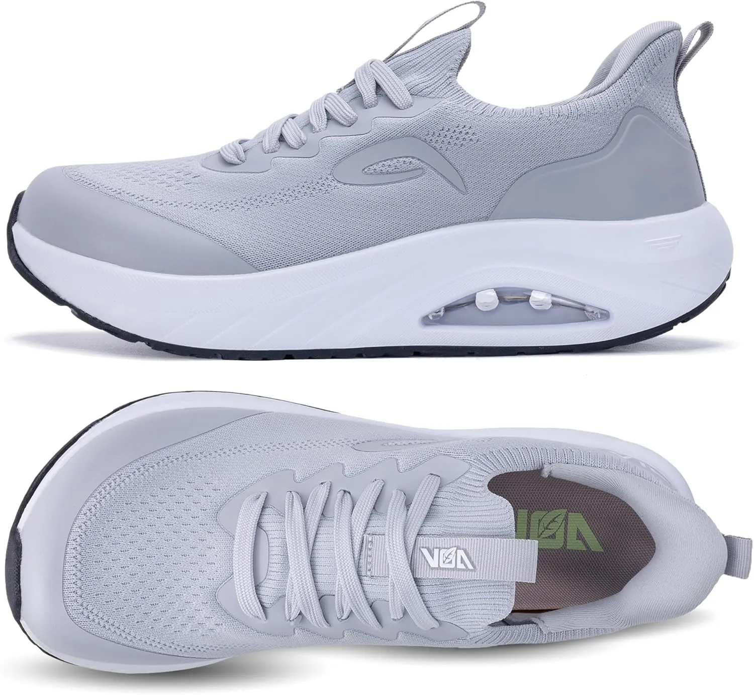 Wide Toe Box Arch Support Walking Shoes for Men | Orthotic Plantar Fasciitis Tennis Sneakers | Slip On Athletic Running Shoes