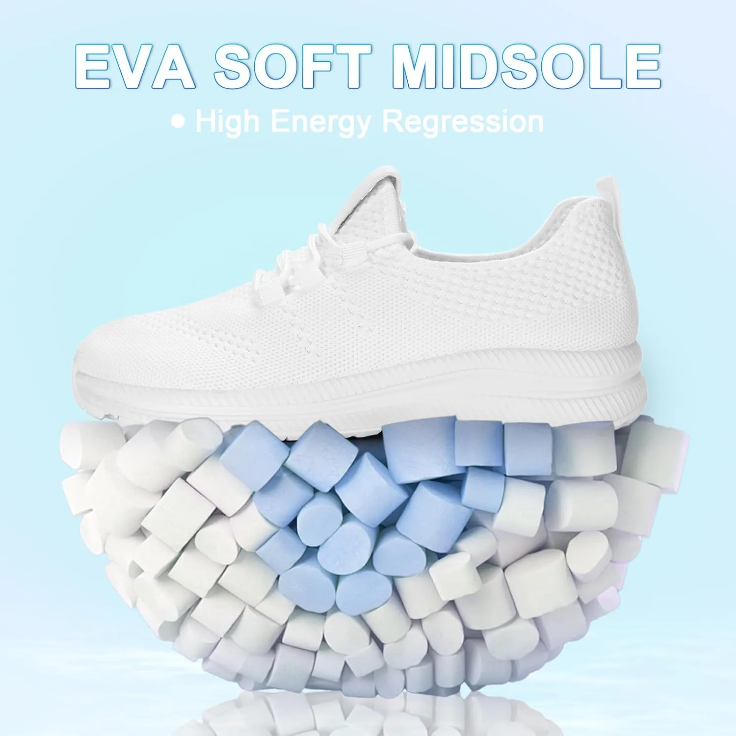 Wide Toe Box Shoes Women Non-Slip Wide Width Sneakers Ultra Light Extra Wide Road Running Shoes for Women Breathable Tennis Walking Gym Workout Trainer 6-12