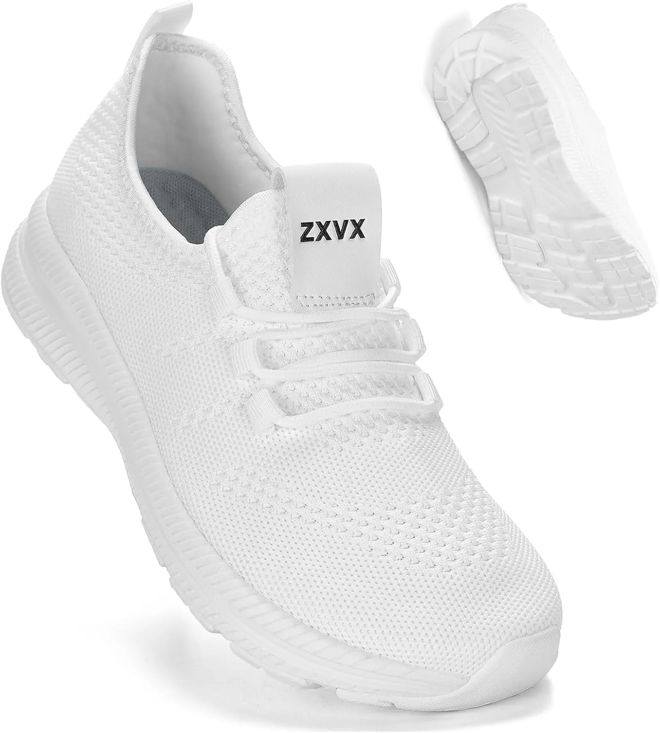 Wide Toe Box Shoes Women Non-Slip Wide Width Sneakers Ultra Light Extra Wide Road Running Shoes for Women Breathable Tennis Walking Gym Workout Trainer 6-12