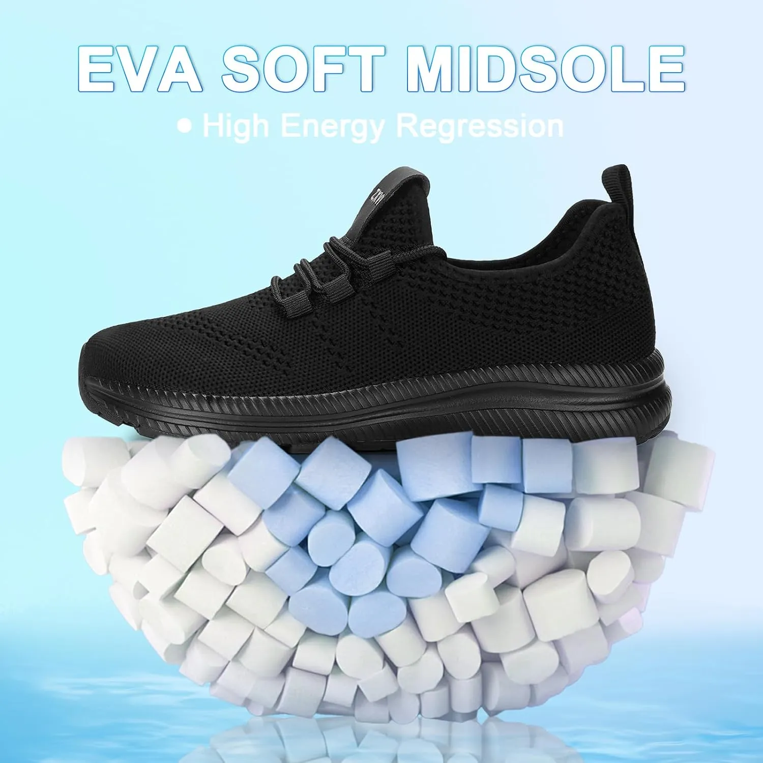 Wide Toe Box Shoes Women Non-Slip Wide Width Sneakers Ultra Light Extra Wide Road Running Shoes for Women Breathable Tennis Walking Gym Workout Trainer 6-12